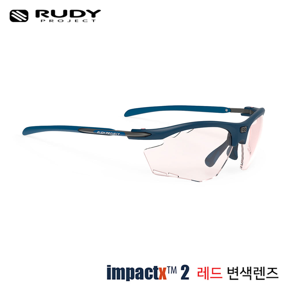 루디프로젝트 RUDY PROJECT/라이돈 러닝 블루 네이비 매트/임팩트X2 레드 변색렌즈/SP537449-0R00/RYDON