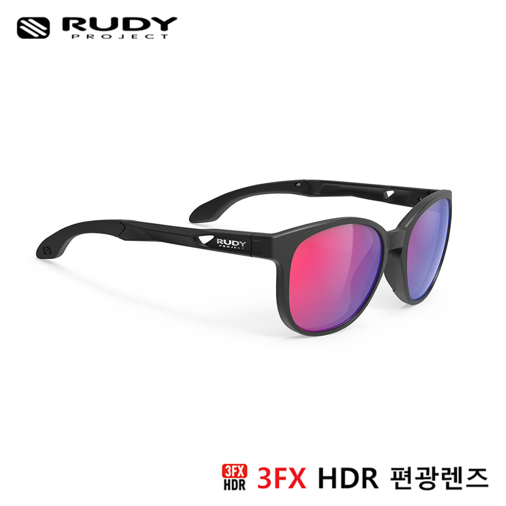 루디프로젝트 RUDY PROJECT/라이트플로우 B 블랙 매트/폴라 3FX HDR 멀티레이저 레드 편광렌즈/SP836206-0000/LIGHTFLOW B
