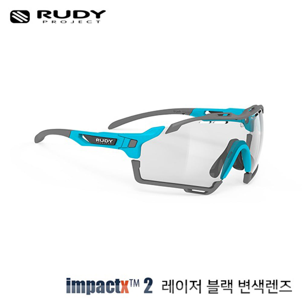 루디프로젝트 RUDY PROJECT/컷라인 라군 매트 / 임팩트X2 레이저 블랙 미러변색/CUTLINE